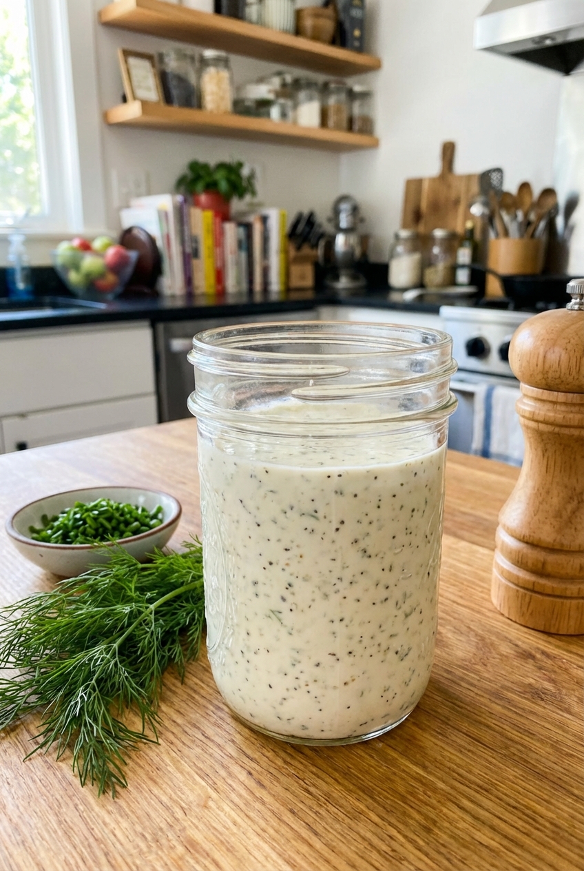 Effortless Buttermilk Ranch Dressing