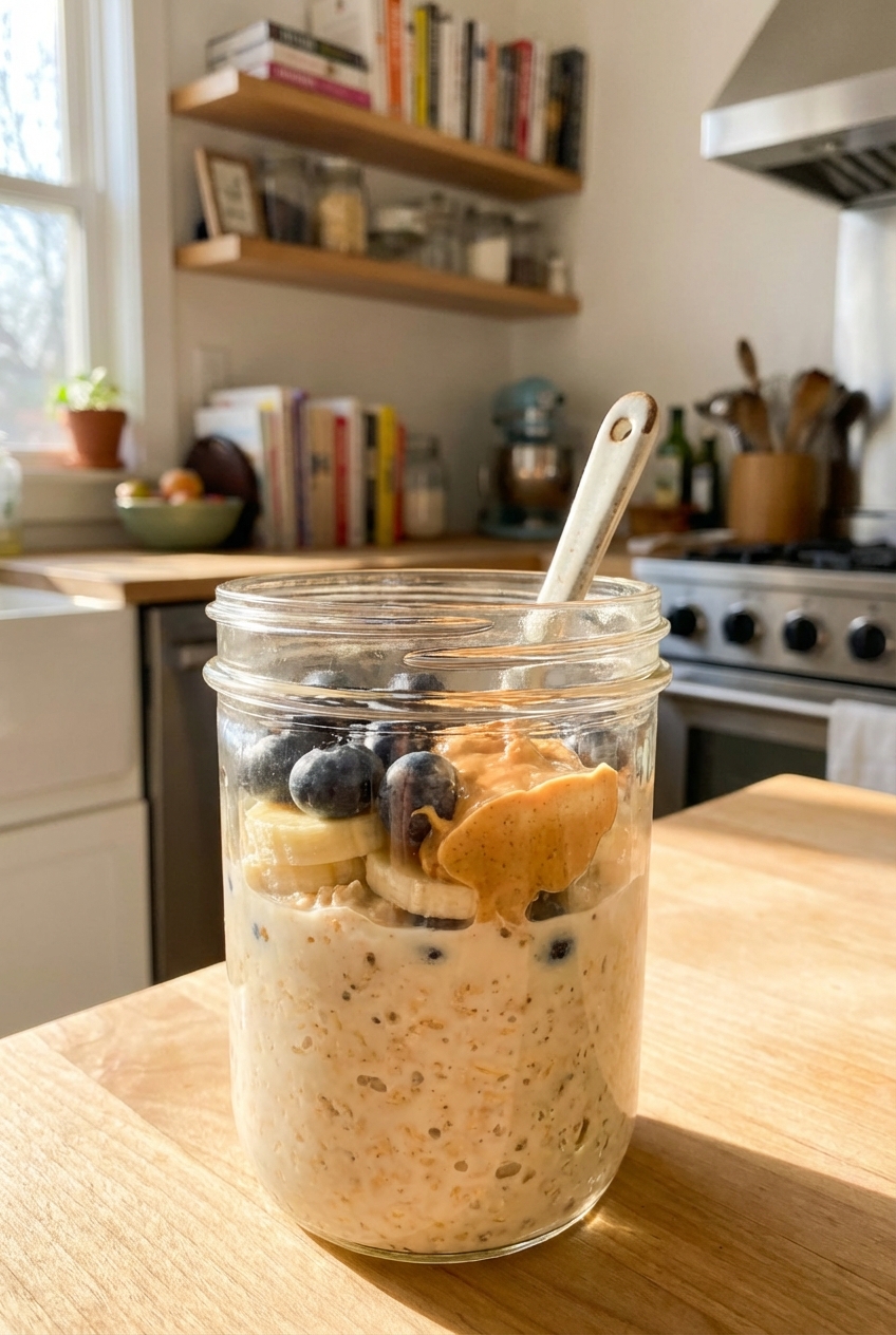 Easy Overnight Oats (Healthy and Filling)