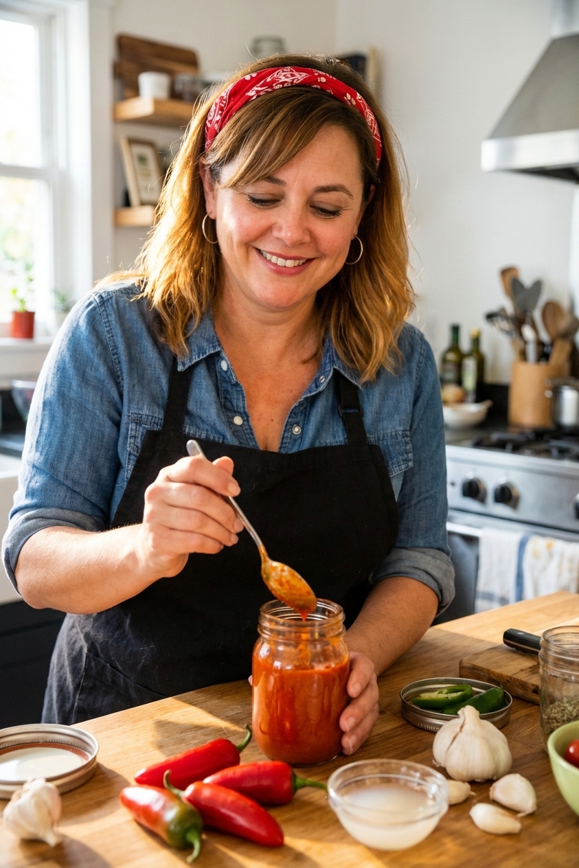 Homemade Sriracha Sauce