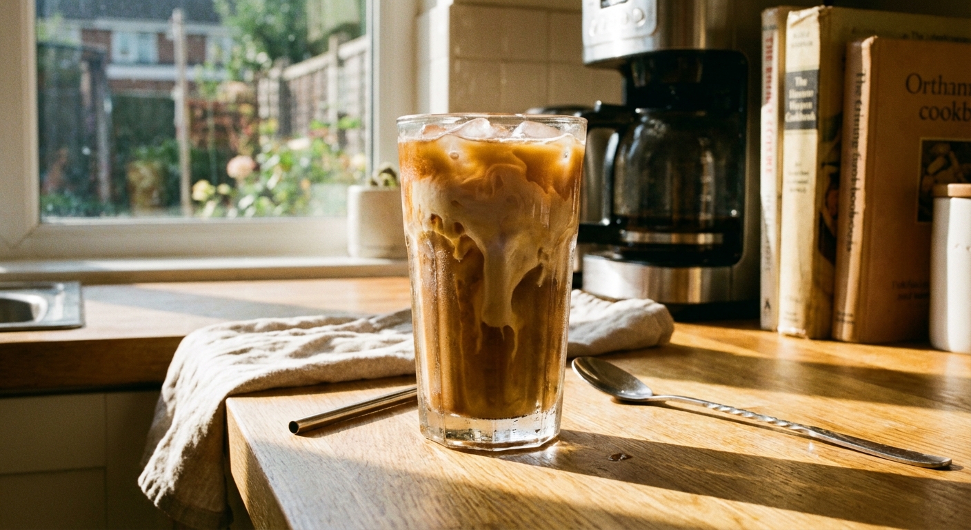 Refreshing Homemade Iced Coffee