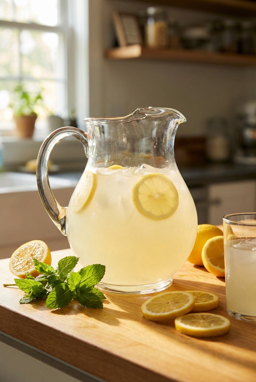 Decadent Homemade Lemonade