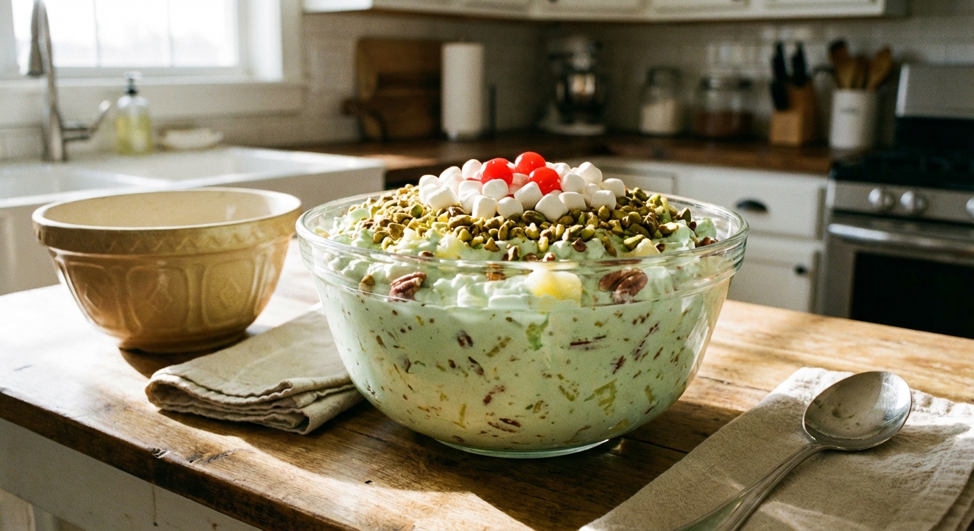 Watergate Salad with Cream Cheese
