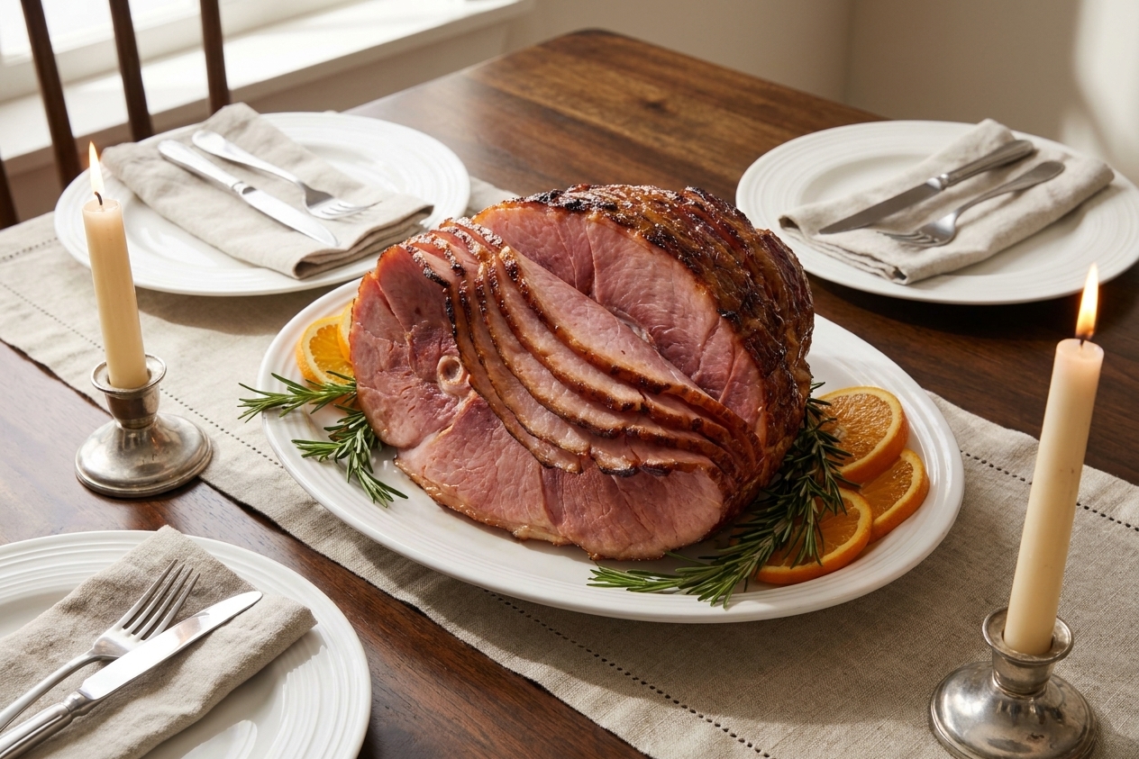 Brown Sugar Spiral Ham