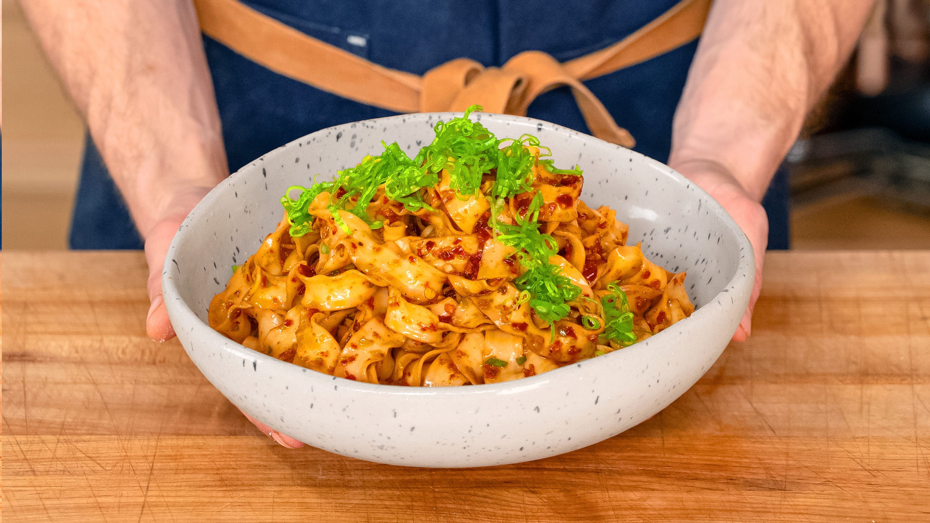 15-Minute Dinner: Spicy Garlic Noodles with Jammy Eggs