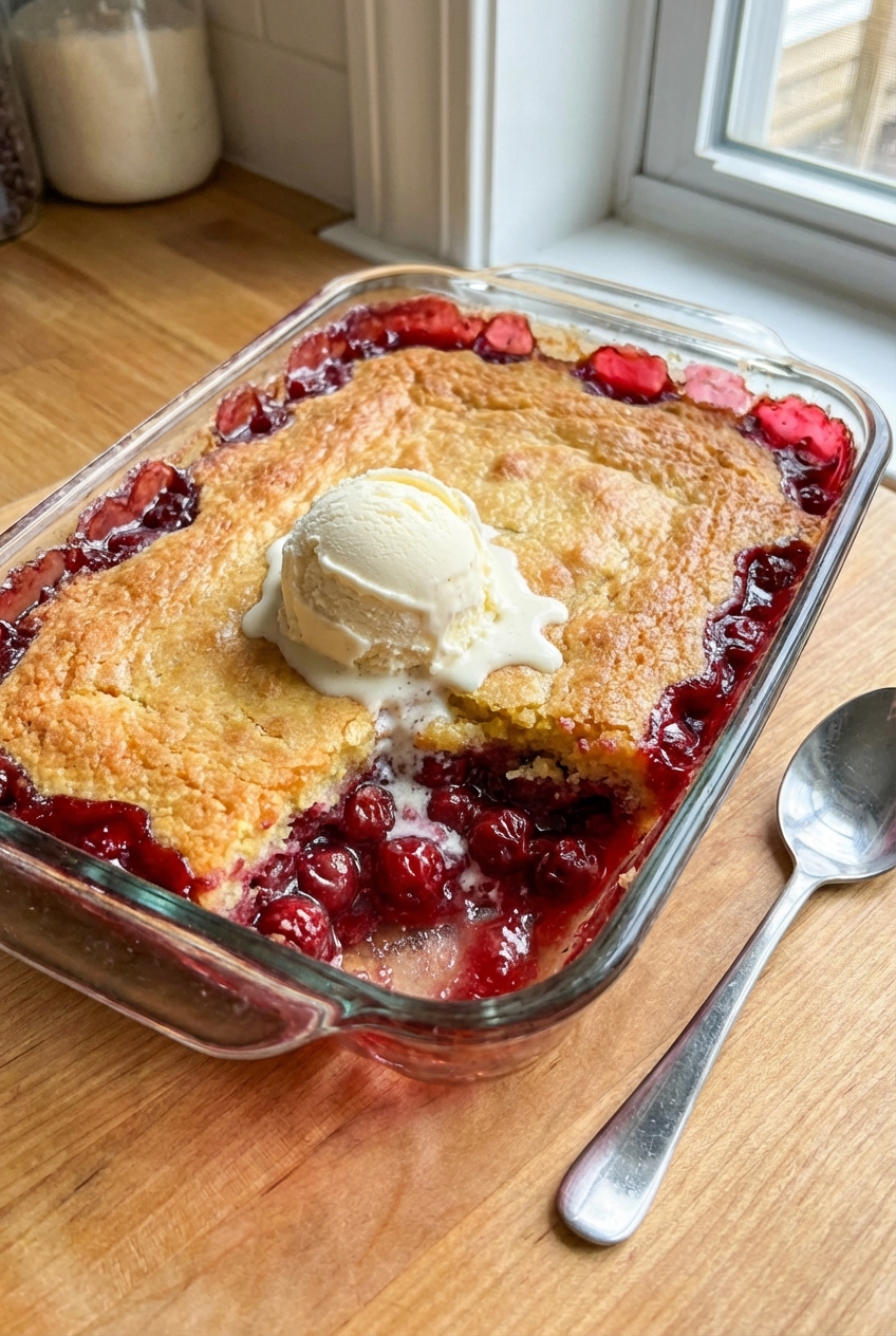 Classic Dump Cake (Light and Fluffy)