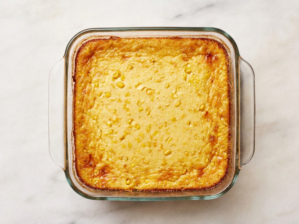 Corn Pudding With Jiffy