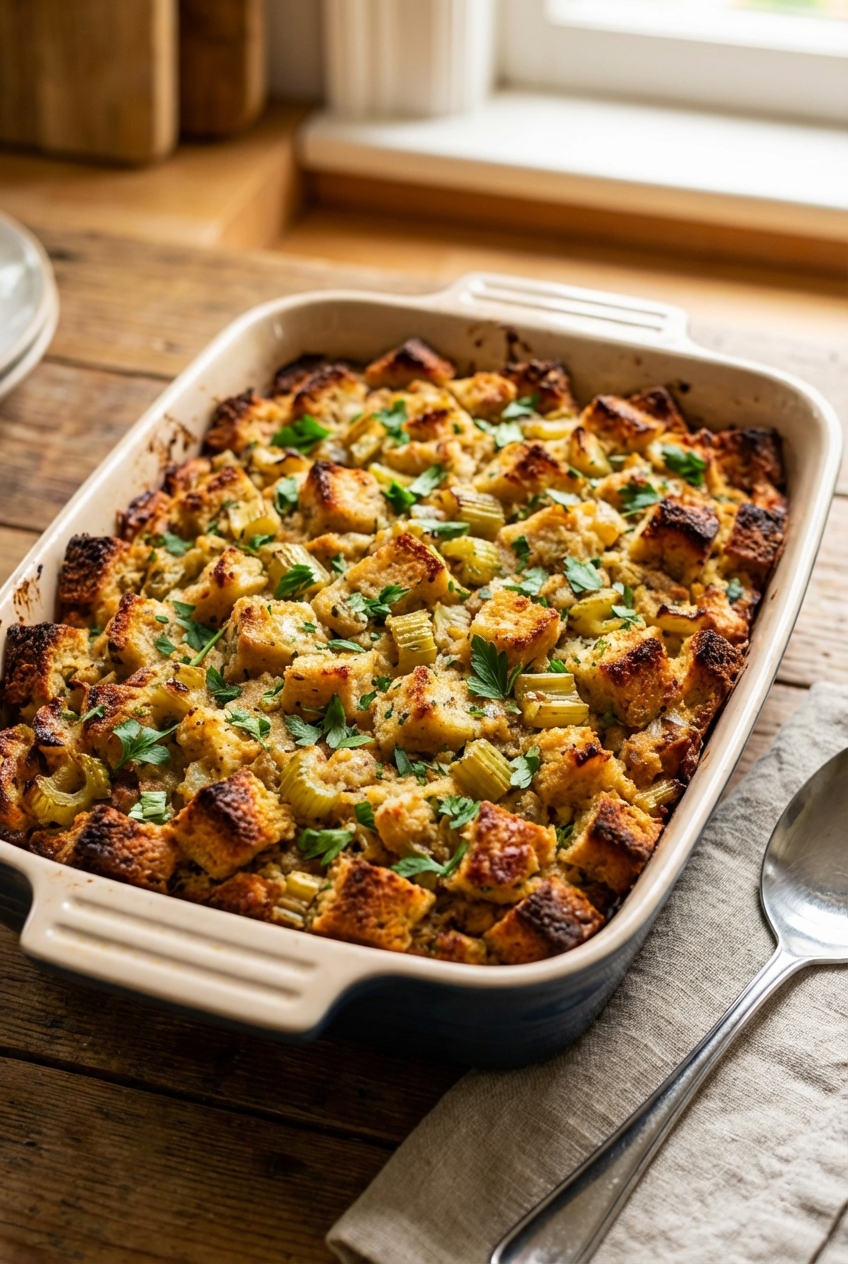 Classic Savory Herb Stuffing