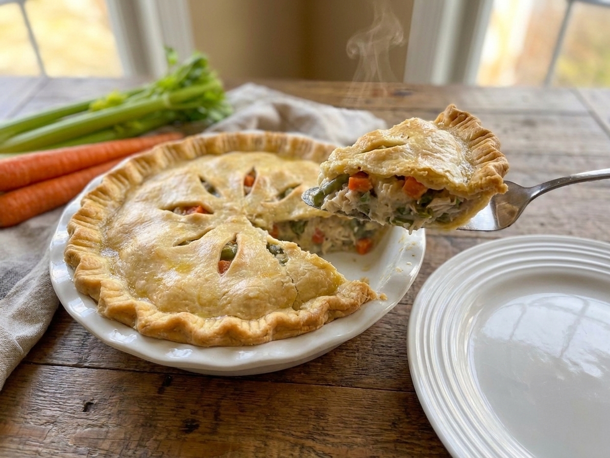 Easy Chicken Pot Pie With Cream of Chicken Soup