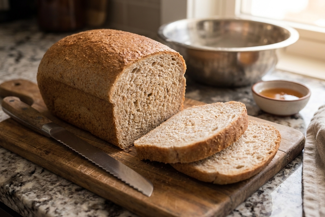 Honey Whole Wheat Bread