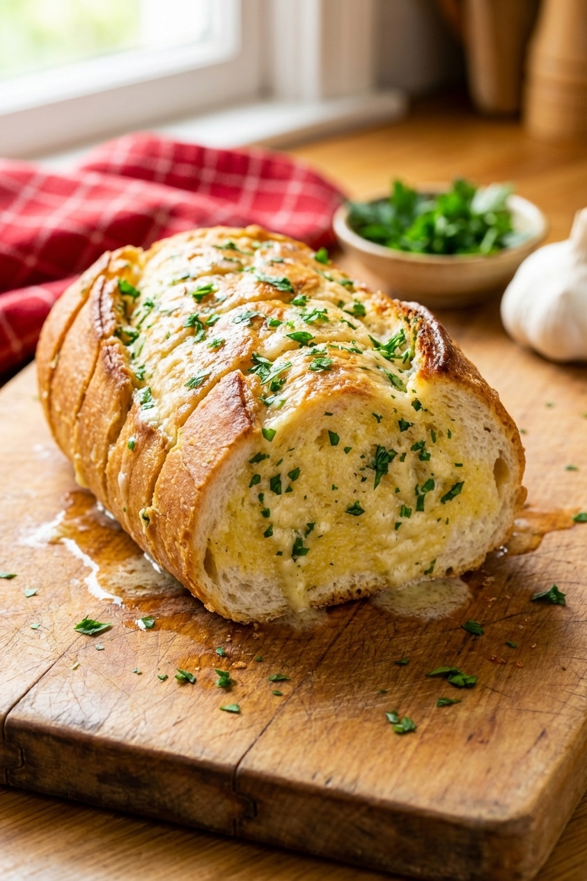 Easy Homemade Garlic Bread