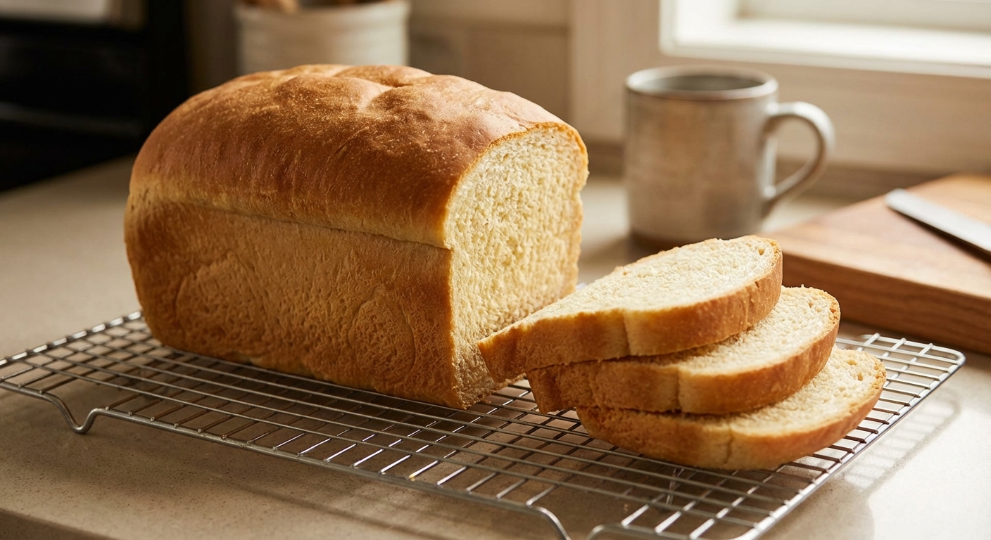 Soft Homemade Sandwich Bread