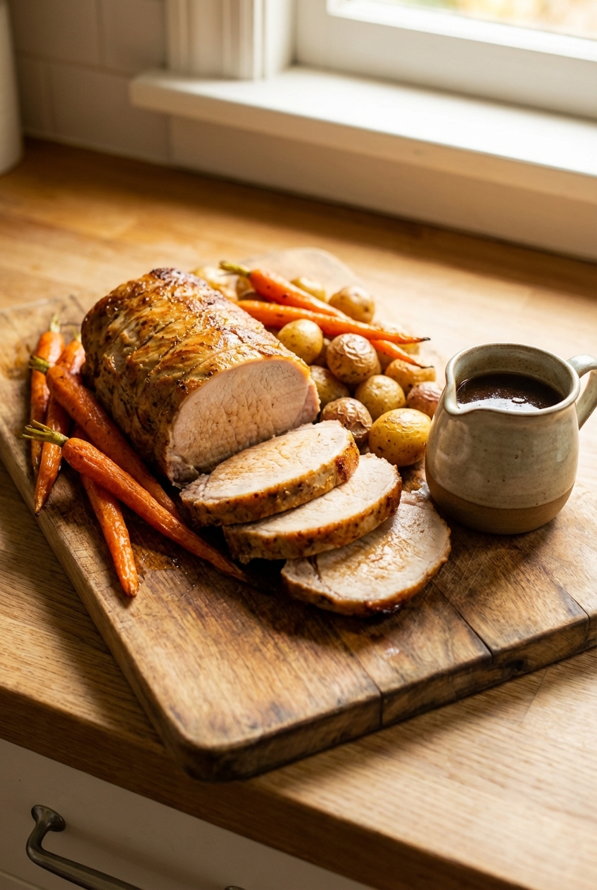 Rustic Pork Loin Roast