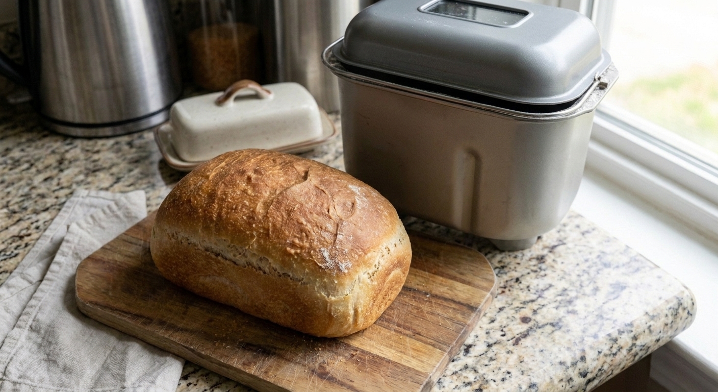 Sourdough Bread Machine Loaf