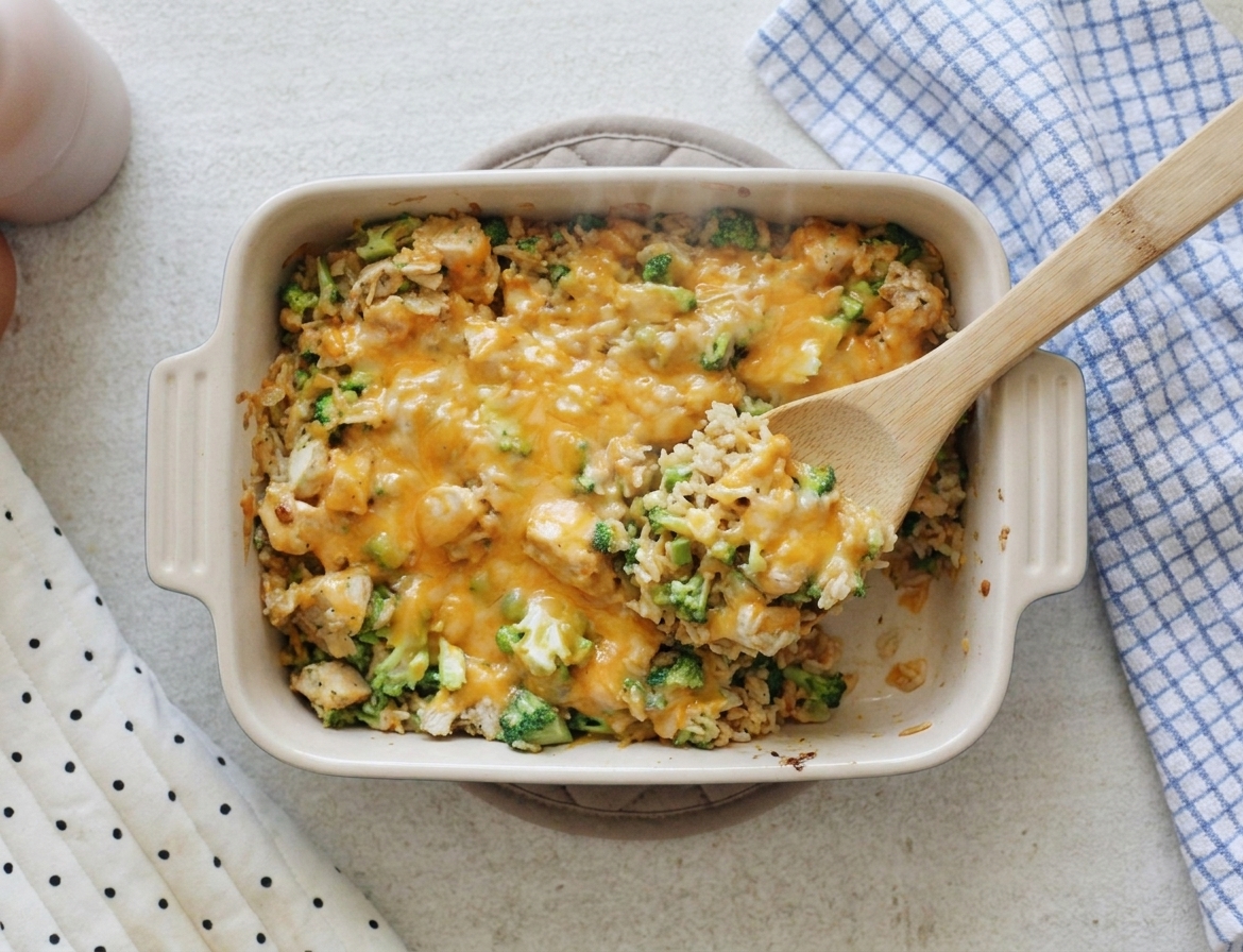 Chicken Broccoli Rice Casserole