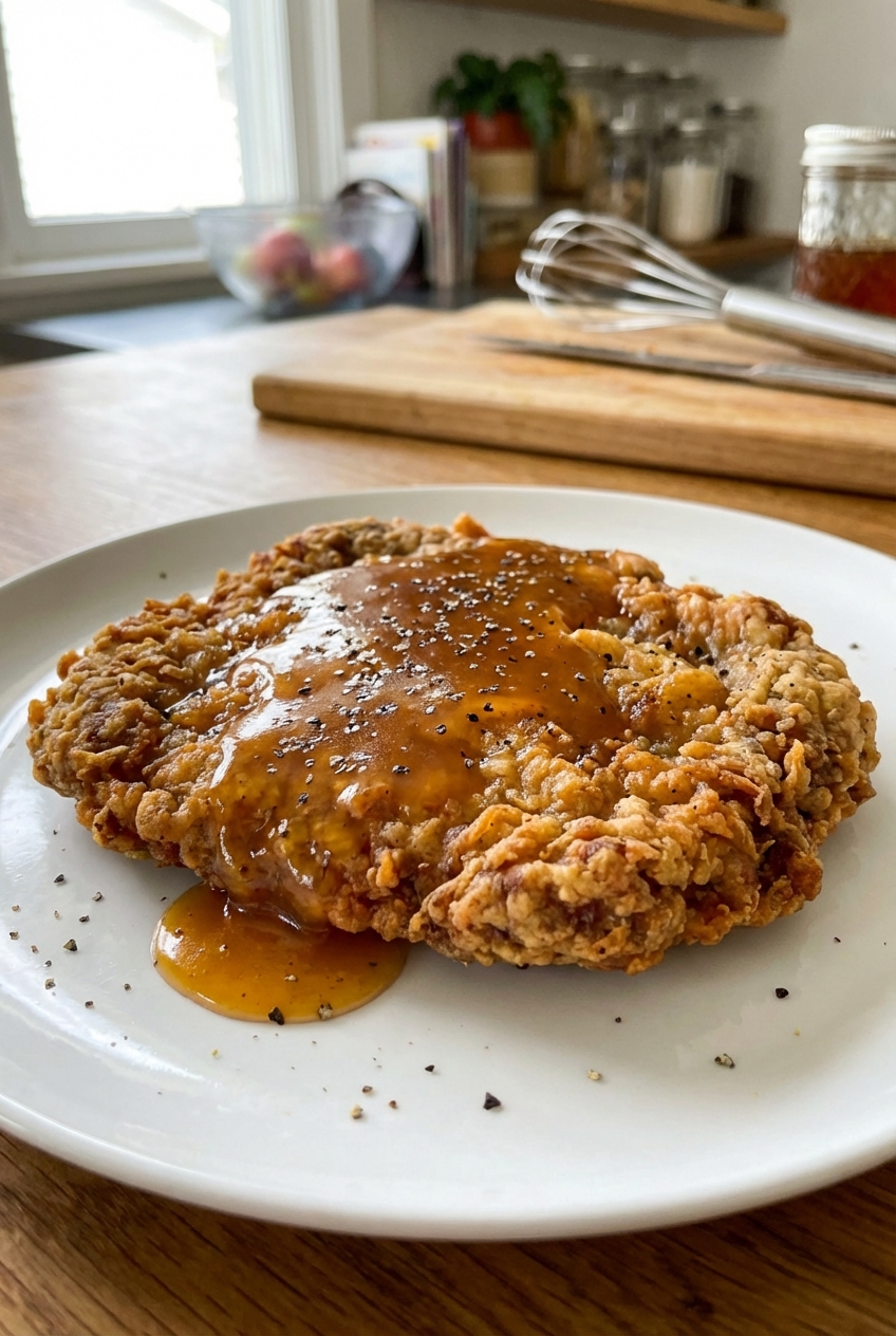 Sweet and Spicy Country Fried Steak