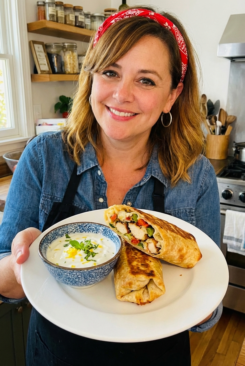 Toasty Cottage Cheese Egg Wrap