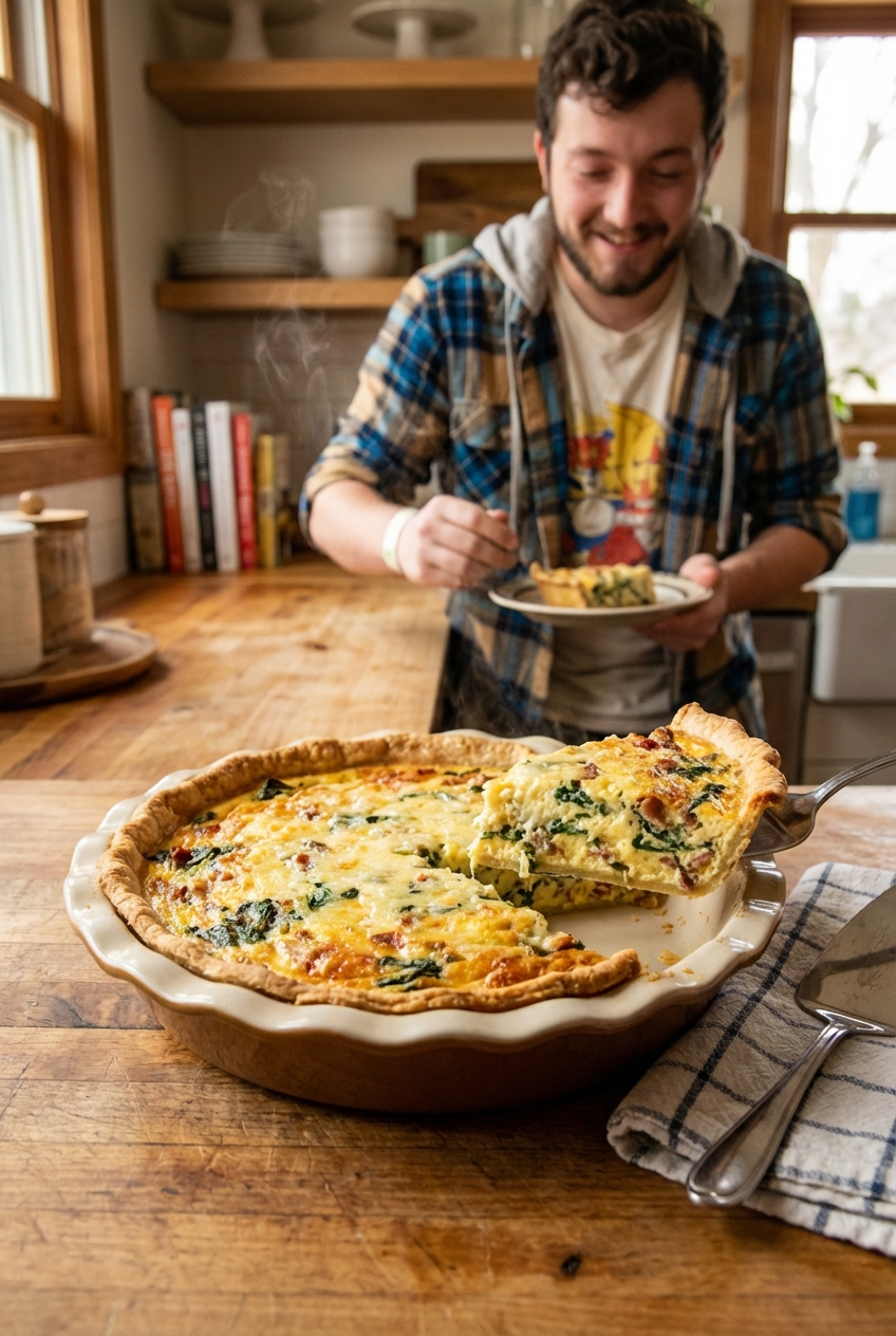 Classic Quiche (Light and Fluffy)