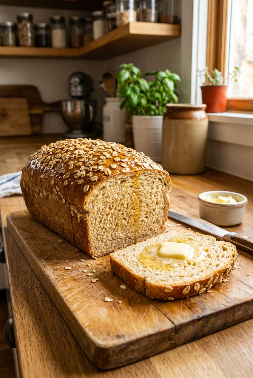 Honey Oat Bread