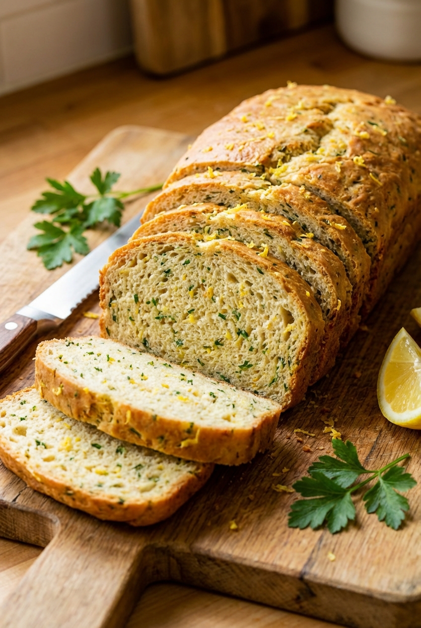 Zesty Herb Bread (Bread Machine)