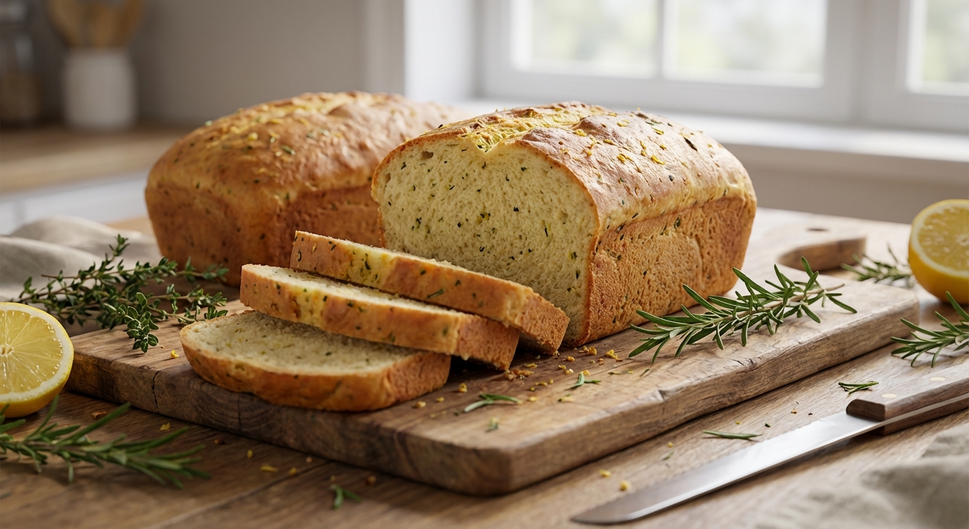 Herb Lemon Bread (Bread Machine)
