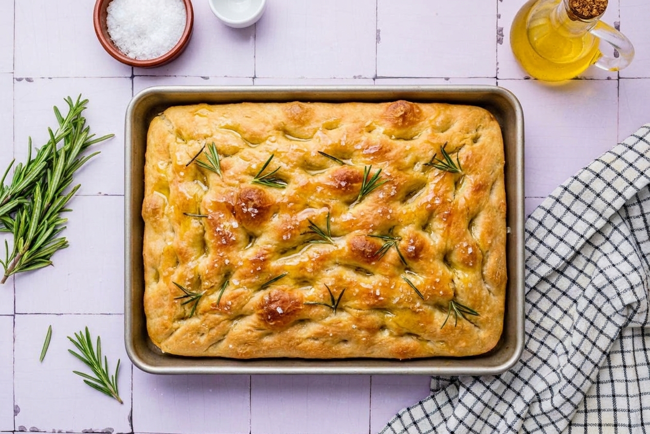 Easy Italian Focaccia Bread