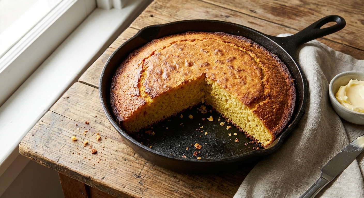 Sourdough Discard Cornbread
