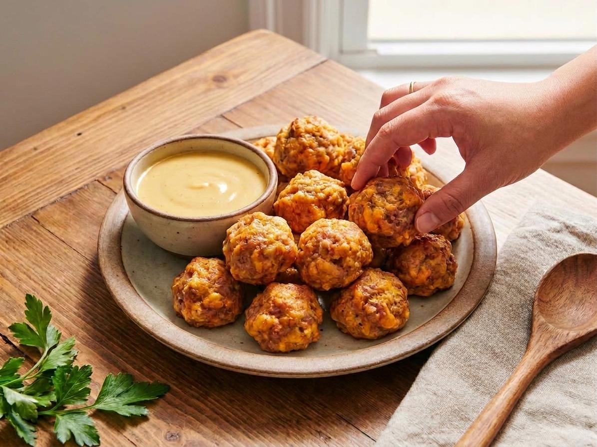 Sausage Balls with Bisquick