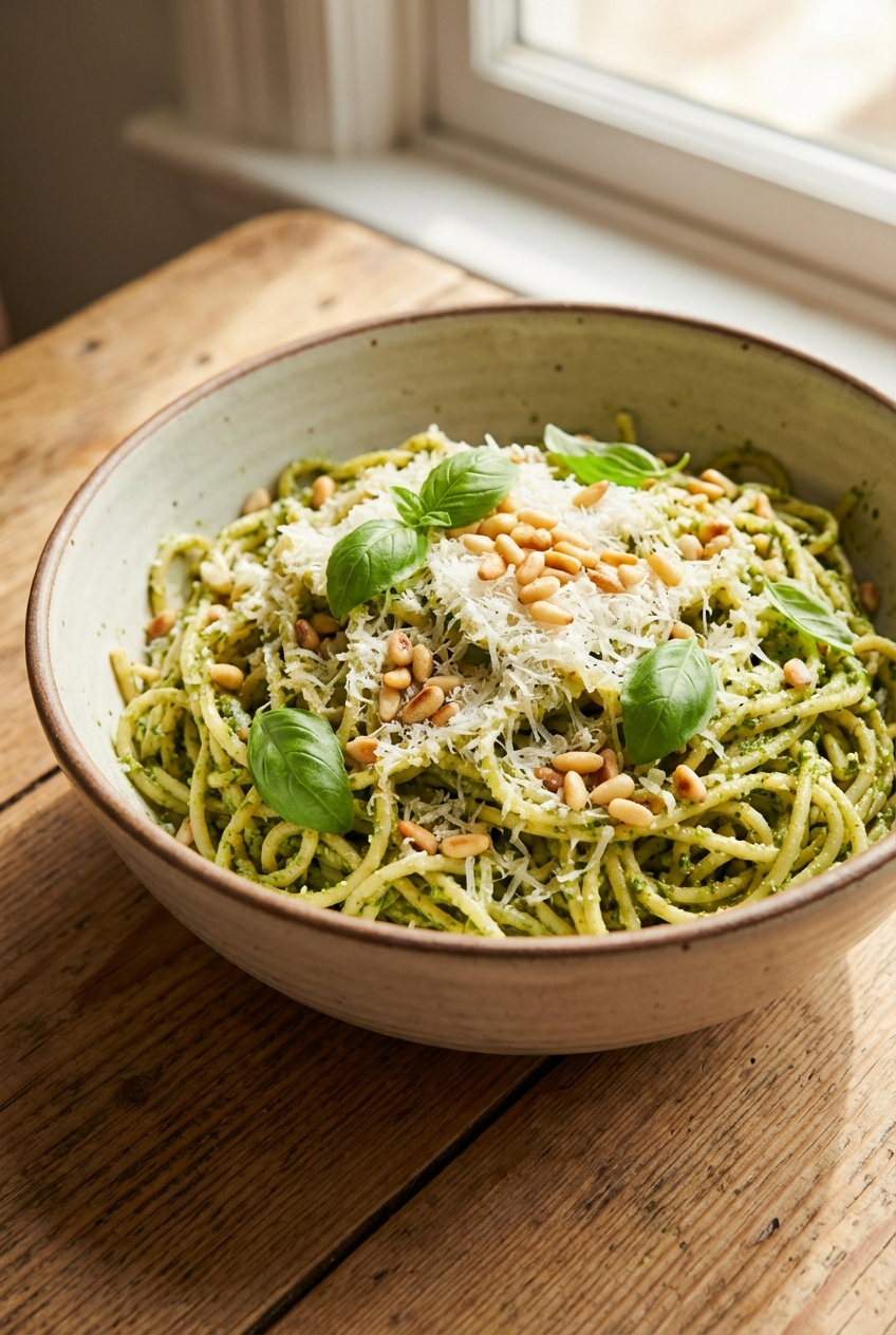 Fresh Pesto Pasta