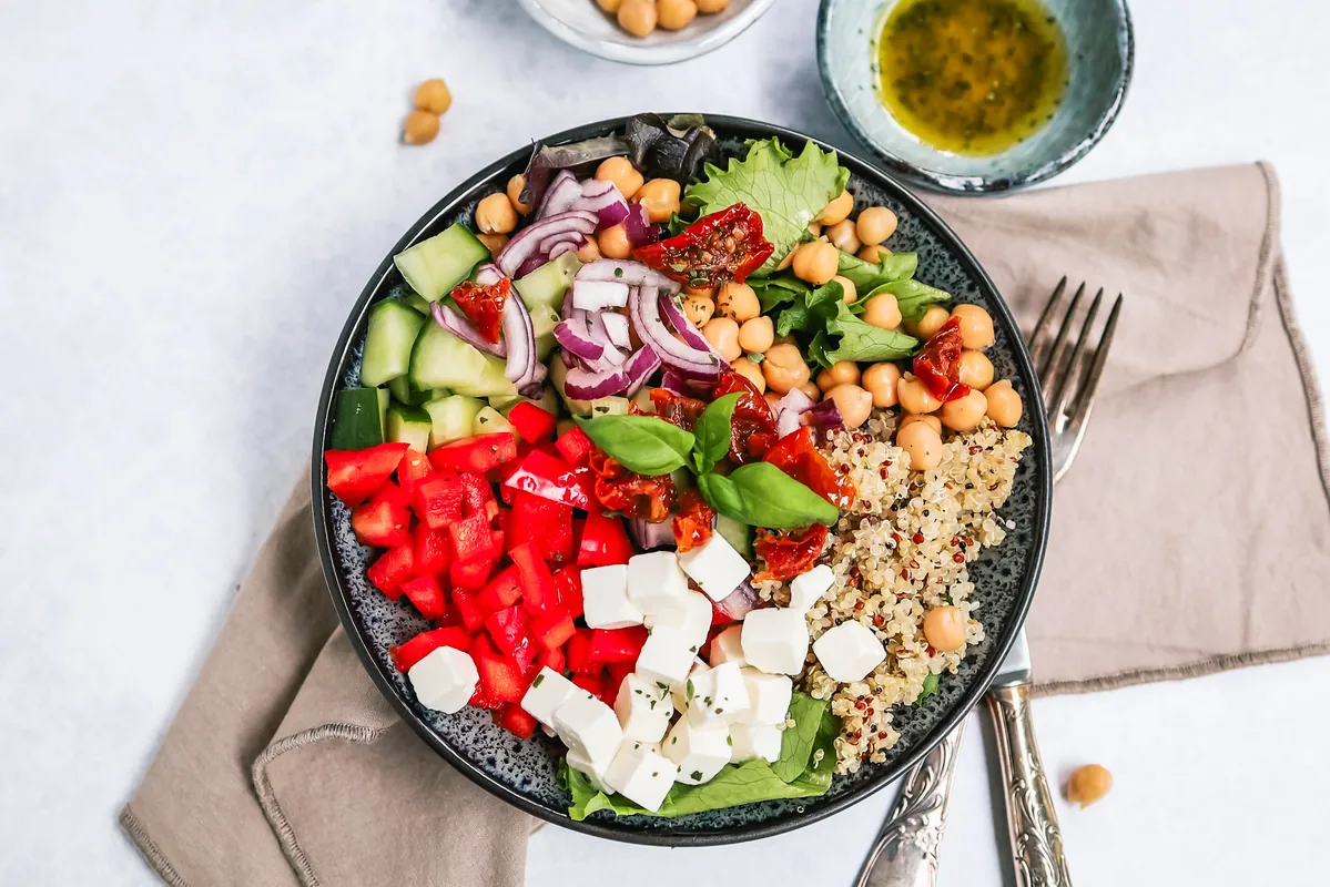 Mediterranean Quinoa Salad