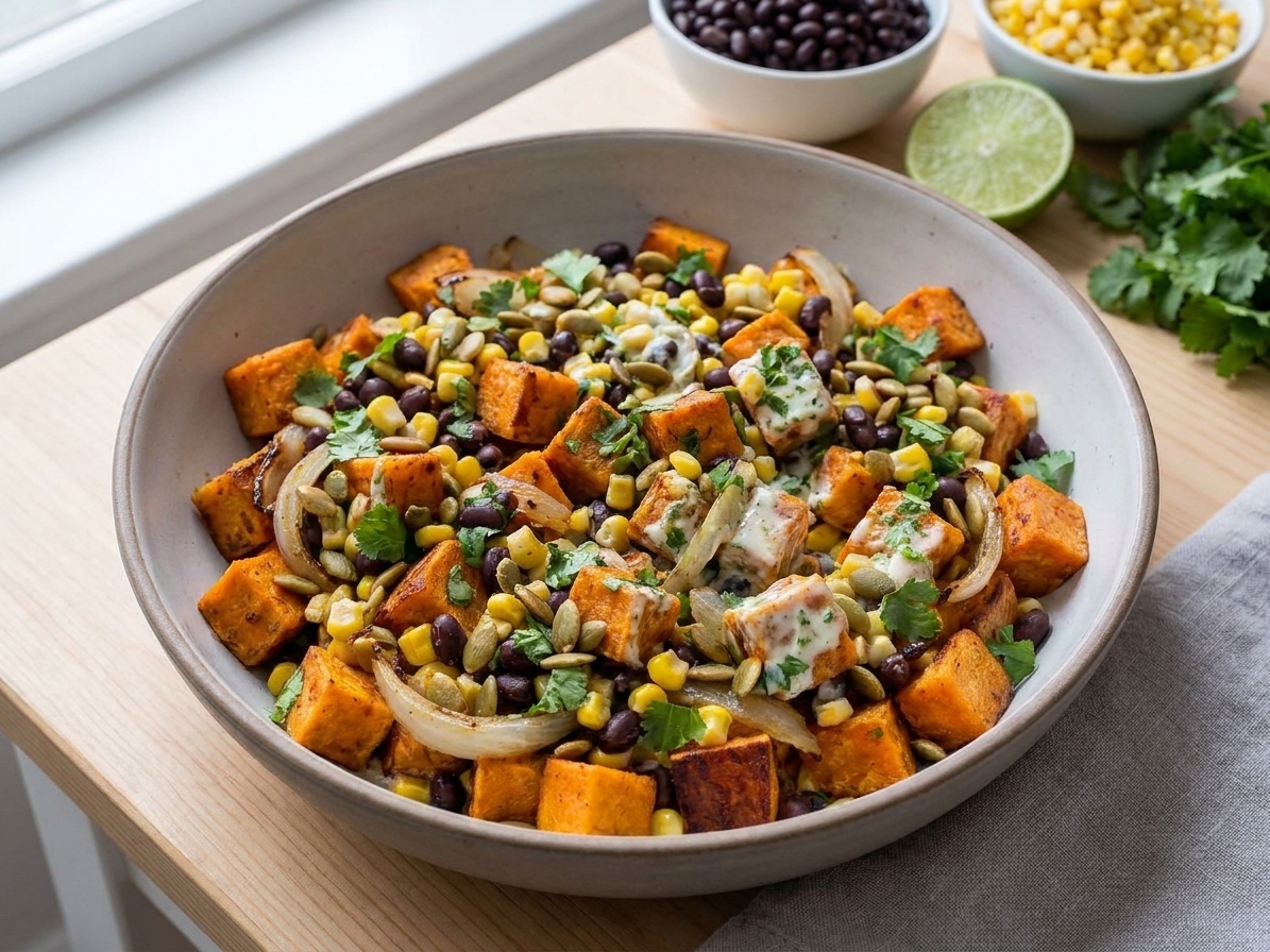 Roasted Sweet Potato Salad