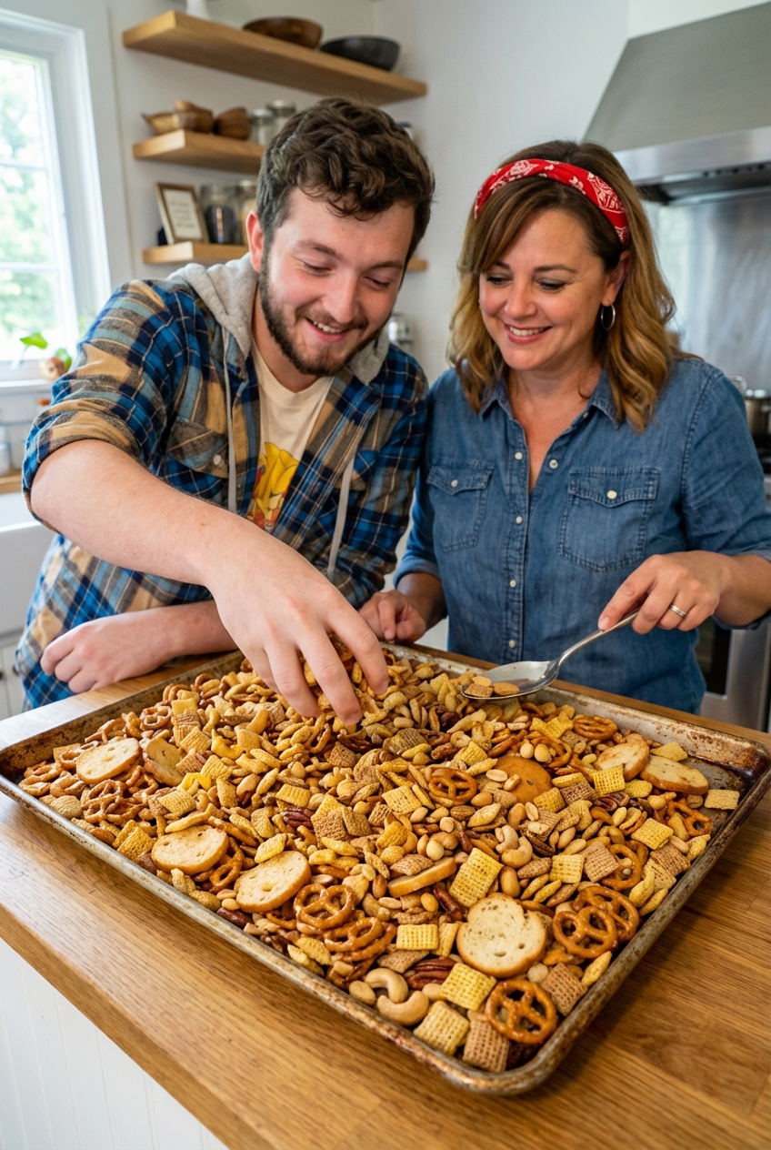 Classic Chex Mix (Crunchy and Savory)