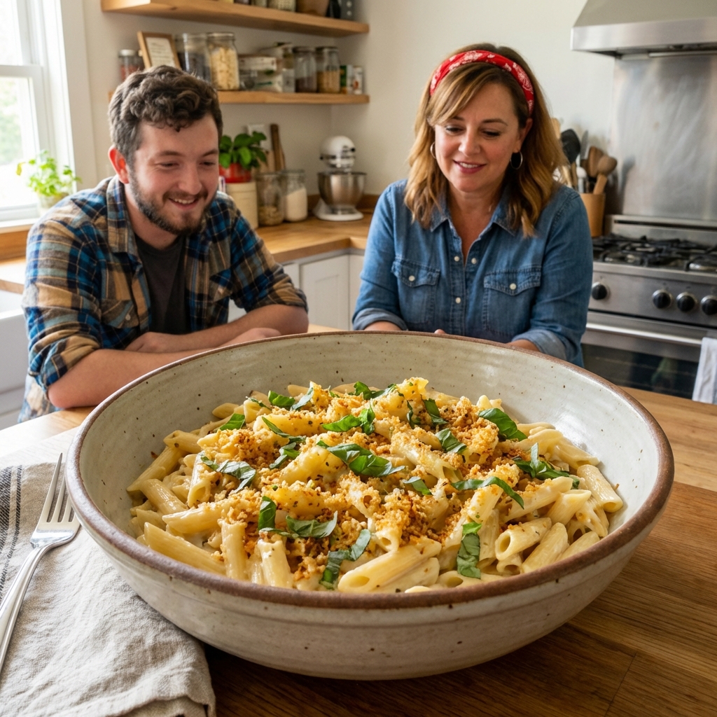 Light & Fluffy Crowd-Pleasing Penne