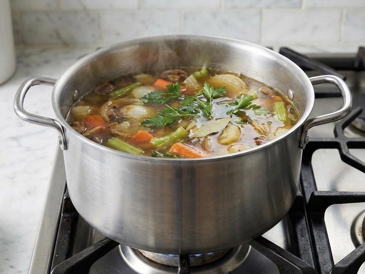 Easy Homemade Vegetable Broth