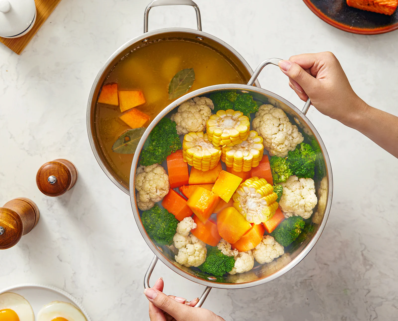 Homemade Vegetable Stock