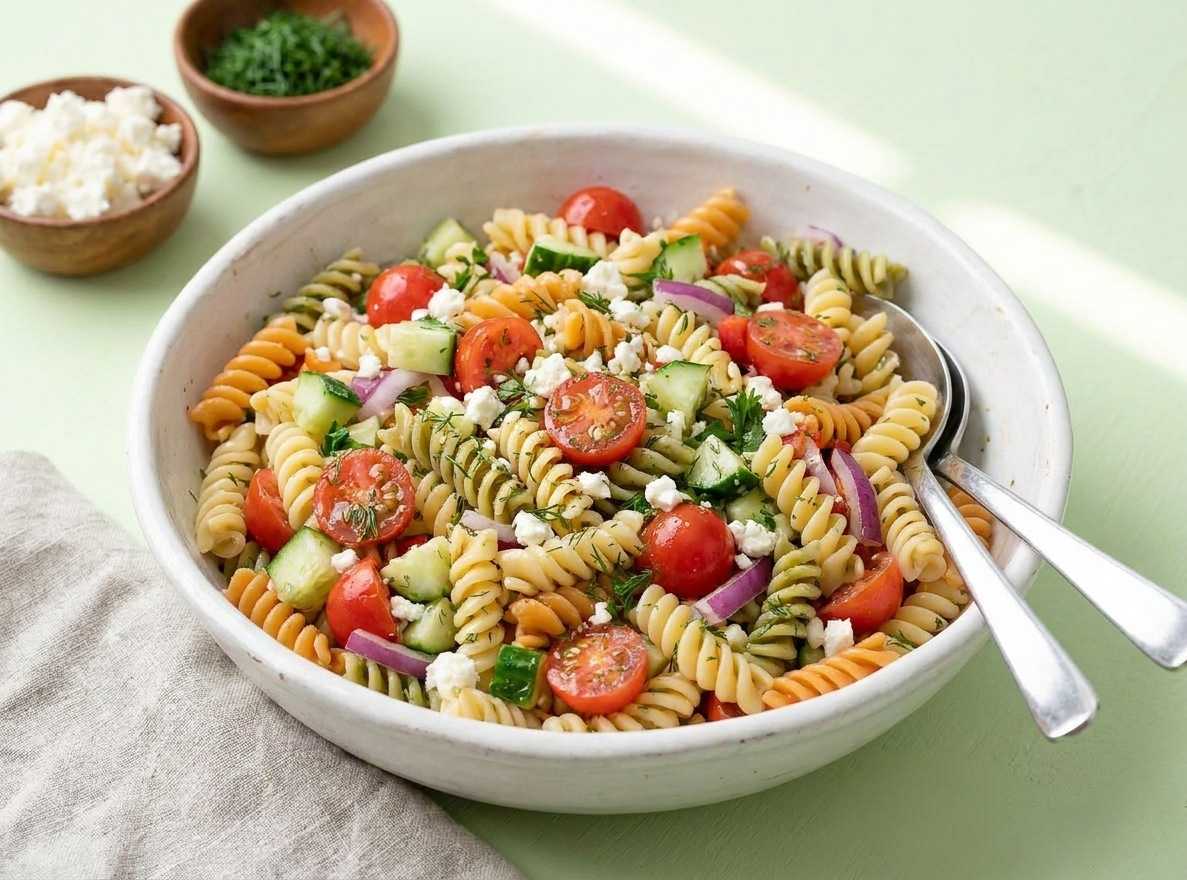 Italian Dressing Pasta Salad