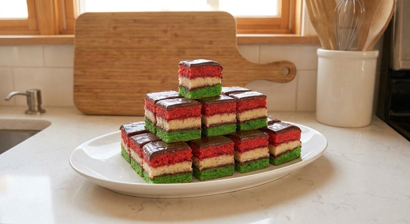 Rainbow Cookies