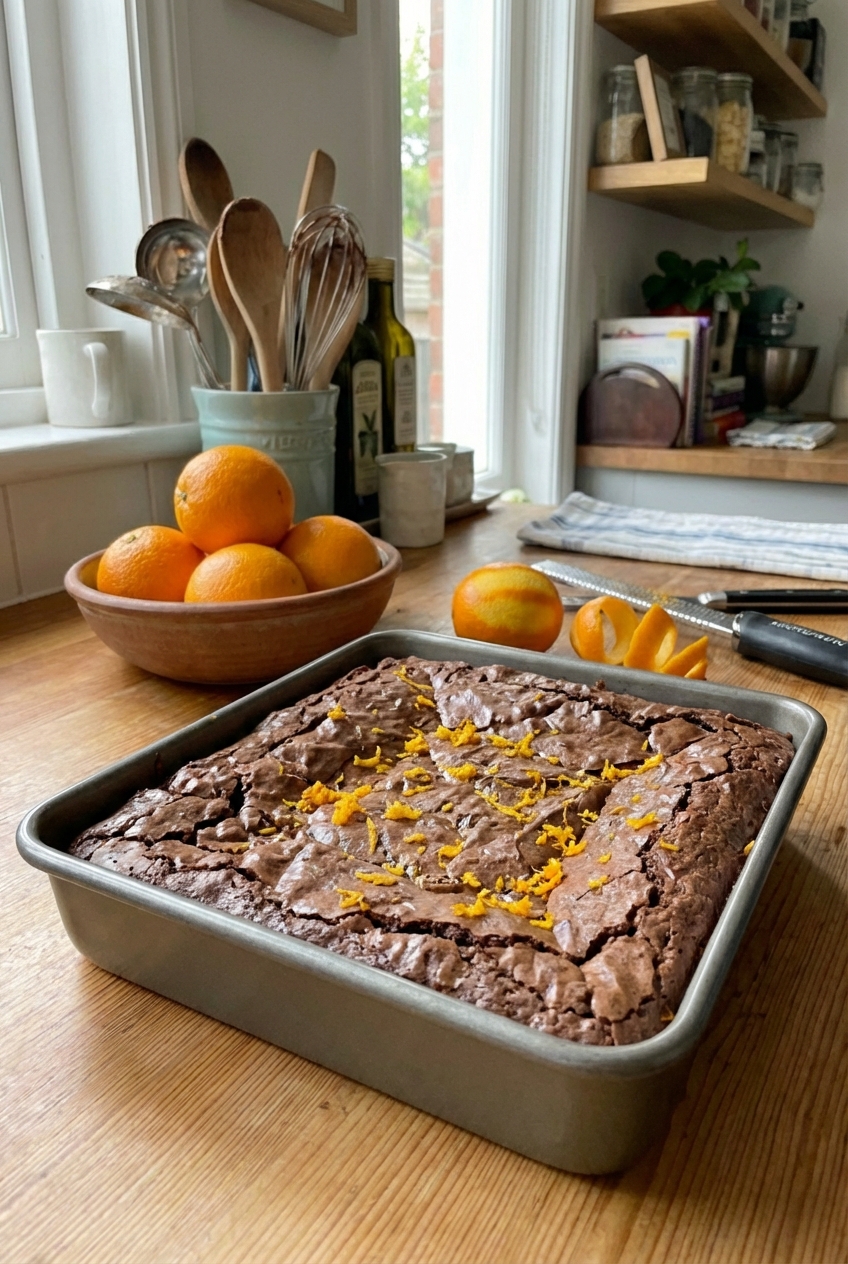 Bright Citrus Brownies