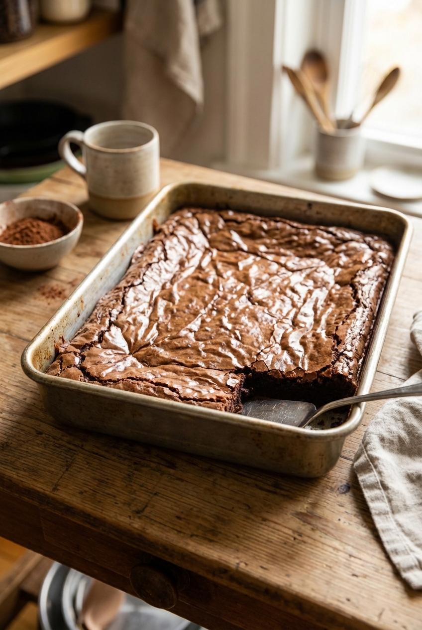 Smoky Spicy Brownies