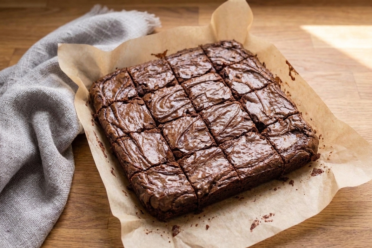 Cocoa Powder Brownies