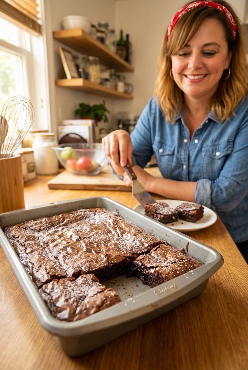 Modern Fudgy Brownies