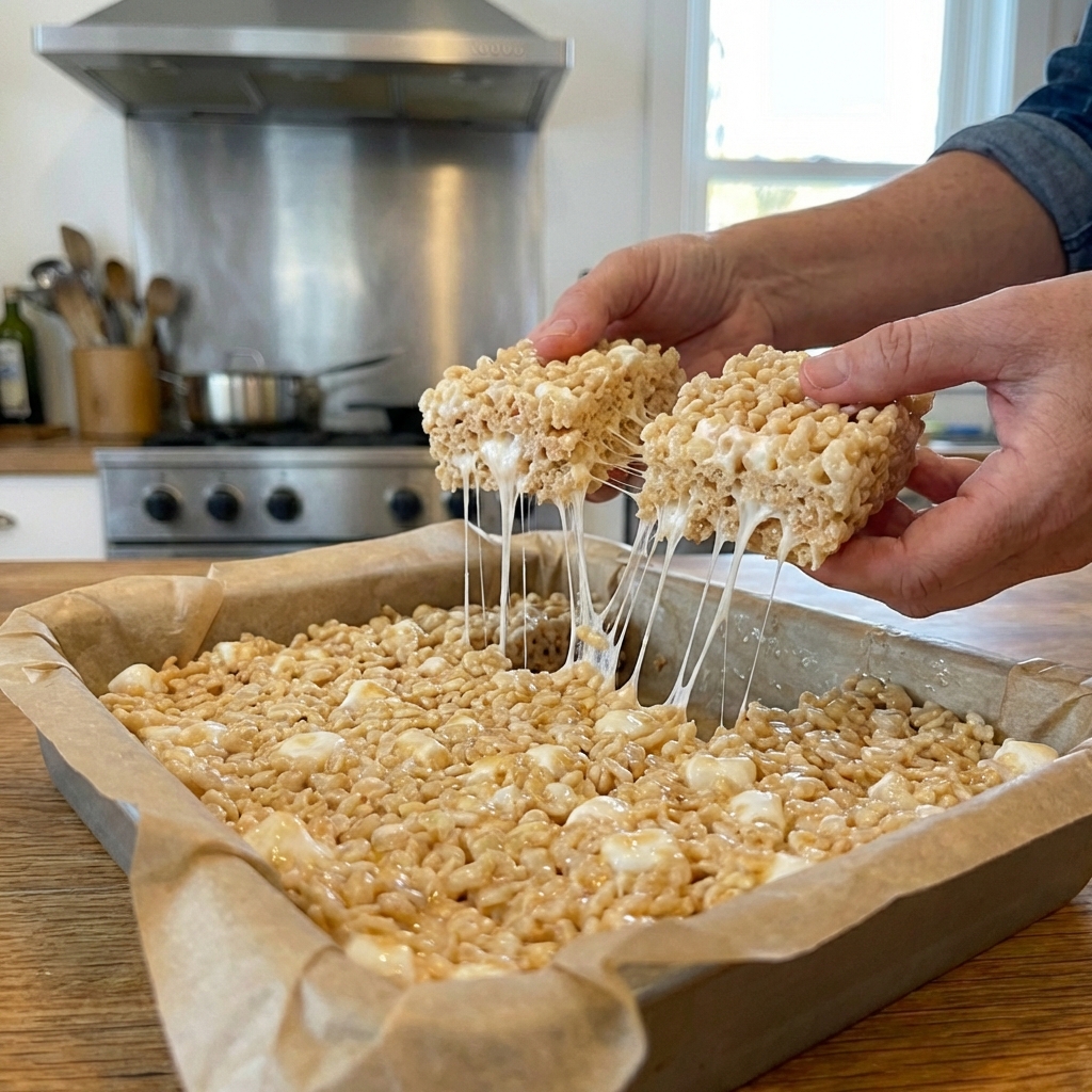 Classic Gooey Rice Krispie Treats