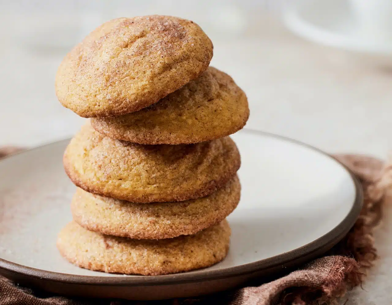 Brown Butter Pumpkin Snickerdoodles