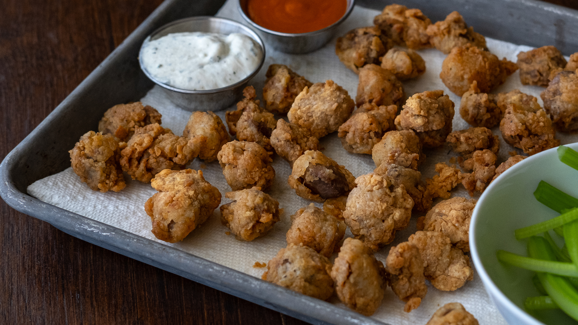 Crispy Braised Chicken Gizzards