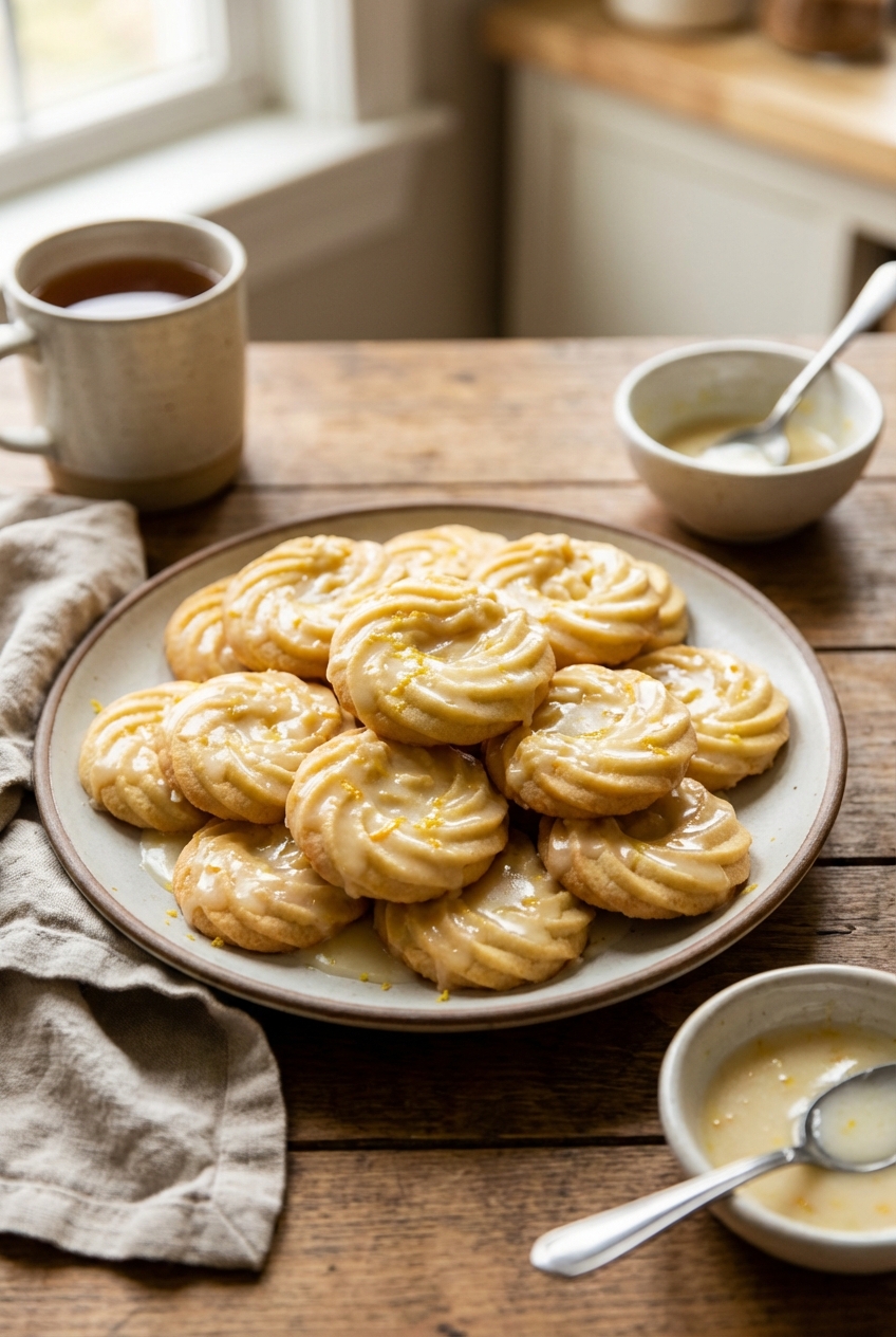 Zesty Spritz Cookies