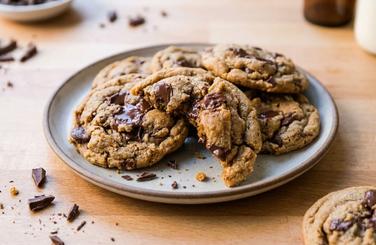 Peanut Butter Chocolate Chip Cookies