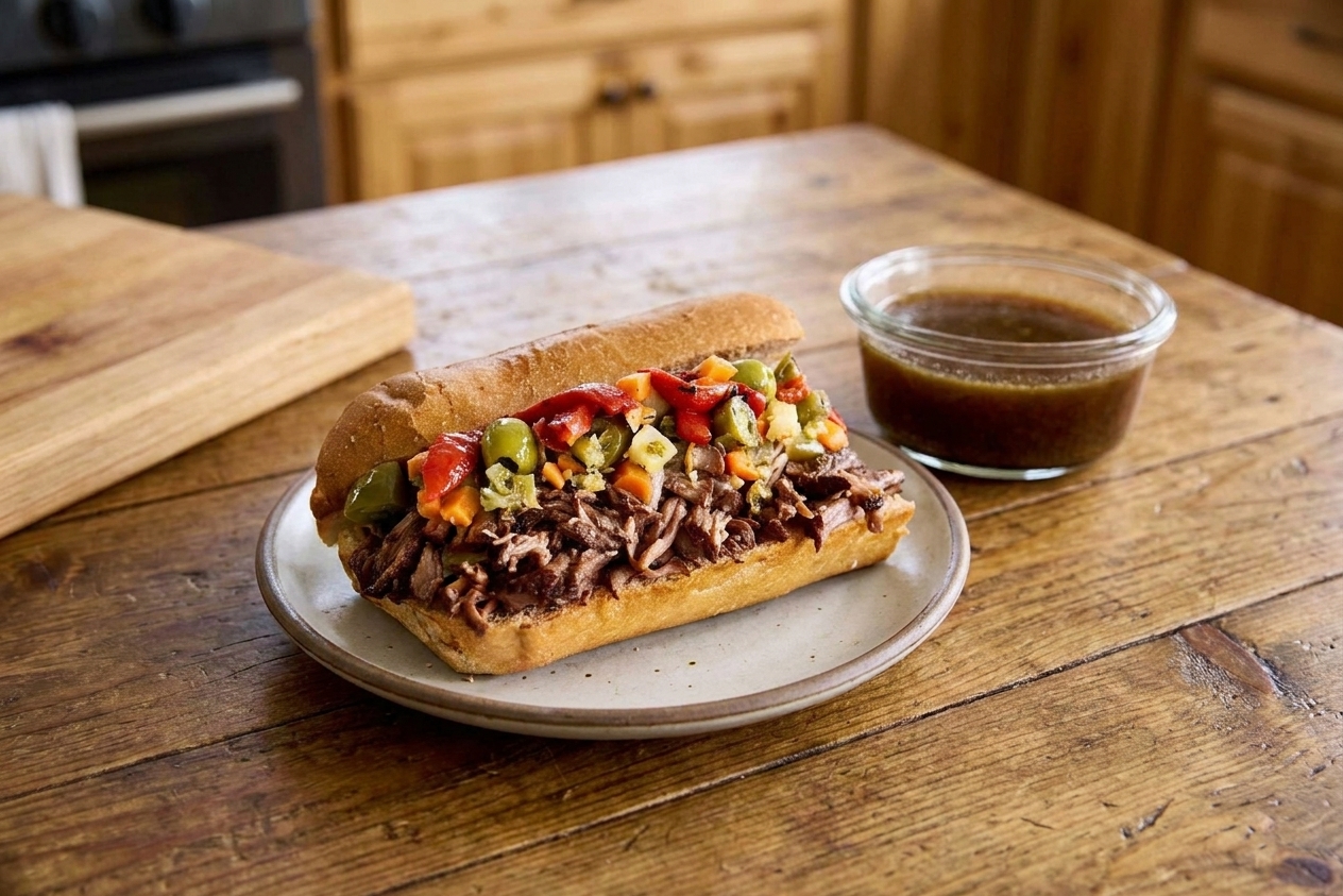 Italian Beef Sandwich