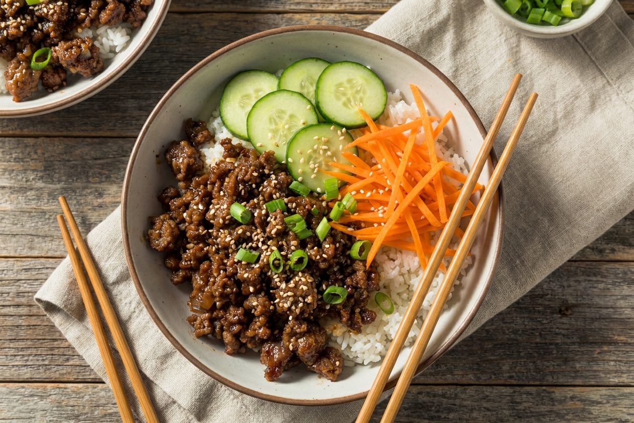 Korean Beef Bowls