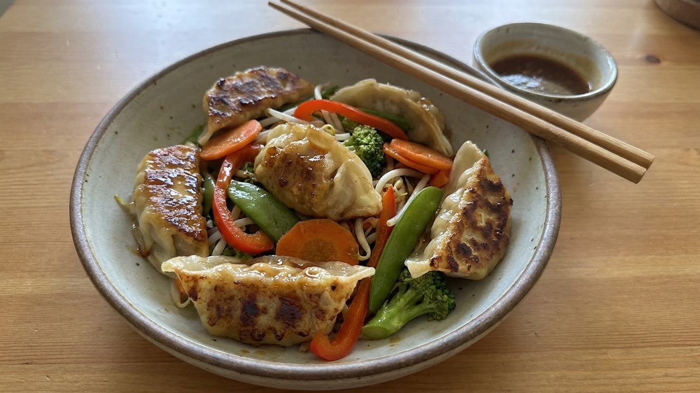 Trader Joe’s Gyoza Stir Fry