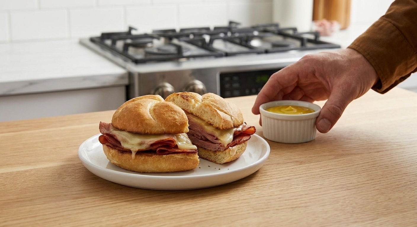 Crispy Mortadella Sandwich