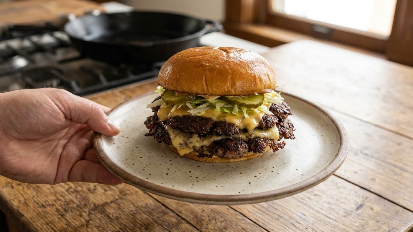 Burger 2026: The Smash Burger With Bright Pickle Sauce